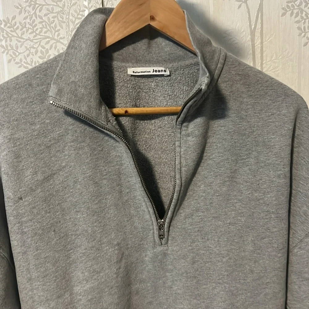Reformation 1/4 zip - Picture 3 of 5